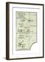 Inset Map of Tonga (Friendly Islands) (British)-Encyclopaedia Britannica-Framed Giclee Print