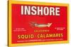 Inshore Brand Squid - Calamares-Paris Pierce-Stretched Canvas