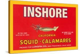 Inshore Brand Squid - Calamares-Paris Pierce-Stretched Canvas