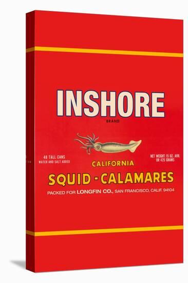 Inshore Brand Squid - Calamares-Paris Pierce-Stretched Canvas