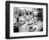 Inside a Barber Shop, 1927-Chapin Bowen-Framed Giclee Print