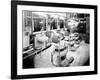 Inside a Barber Shop, 1927-Chapin Bowen-Framed Giclee Print