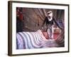 Inside a Bedouin Tent, Sinai, Egypt, North Africa, Africa-Nico Tondini-Framed Photographic Print
