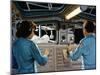 Inside a Futuristic Space Station, C1970S-null-Mounted Giclee Print