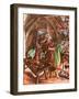 Inside a Peasant's Home (Gouache on Paper)-Peter Jackson-Framed Giclee Print