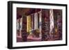 Inside a praying hall in Drepung Monastery, monasteries of Tibet, Lhasa, Tibet, China-Keren Su-Framed Photographic Print