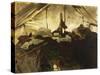 Inside a Tent in the Canadian Rockies-John Singer Sargent-Stretched Canvas