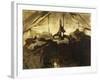 Inside a Tent in the Canadian Rockies-John Singer Sargent-Framed Giclee Print