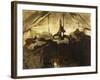 Inside a Tent in the Canadian Rockies-John Singer Sargent-Framed Giclee Print