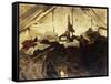 Inside a Tent in the Canadian Rockies-John Singer Sargent-Framed Stretched Canvas