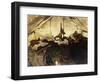 Inside a Tent in the Canadian Rockies-John Singer Sargent-Framed Giclee Print