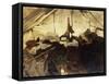 Inside a Tent in the Canadian Rockies-John Singer Sargent-Framed Stretched Canvas