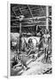 Inside a Ticuna Hut, South Ameriica, 1895-null-Framed Giclee Print