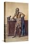 Inside Attire of French Citizen-Jacques-Louis David-Stretched Canvas