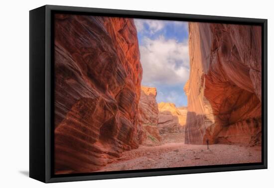 Inside Buckskin Gulch, Southern Utah-Vincent James-Framed Stretched Canvas