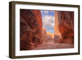 Inside Buckskin Gulch, Southern Utah-Vincent James-Framed Photographic Print