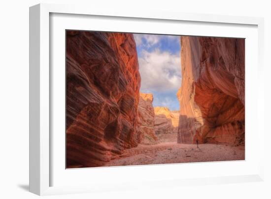 Inside Buckskin Gulch, Southern Utah-Vincent James-Framed Photographic Print