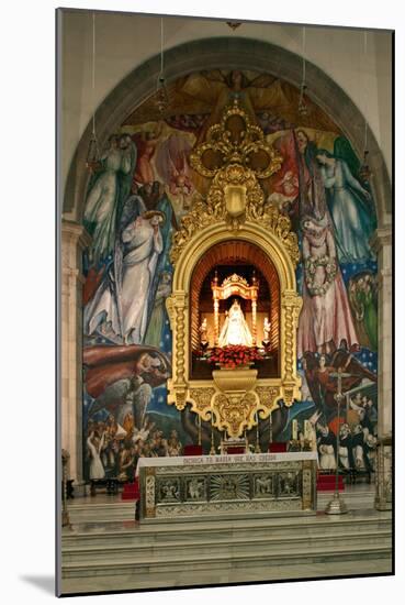 Inside Church, Candelaria, Tenerife, 2007-Peter Thompson-Mounted Photographic Print