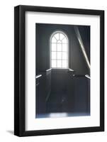 Inside Church Saurbaejarkirkja, Raudissandur, Westfjords, West Iceland-Julia Wellner-Framed Photographic Print