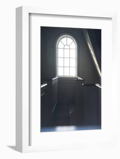 Inside Church Saurbaejarkirkja, Raudissandur, Westfjords, West Iceland-Julia Wellner-Framed Photographic Print