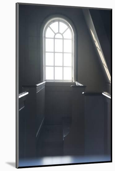 Inside Church Saurbaejarkirkja, Raudissandur, Westfjords, West Iceland-Julia Wellner-Mounted Photographic Print