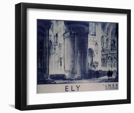 Inside Ely Cathedral-null-Framed Art Print