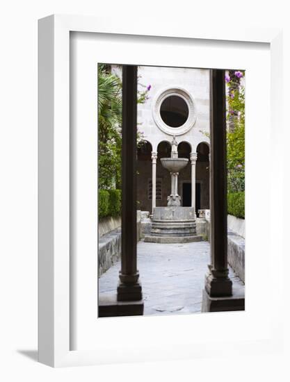 Inside Franciscan Monastery-Museum-Matthew Williams-Ellis-Framed Photographic Print