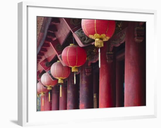 Inside Literature Temple, Vietnam-Keren Su-Framed Photographic Print