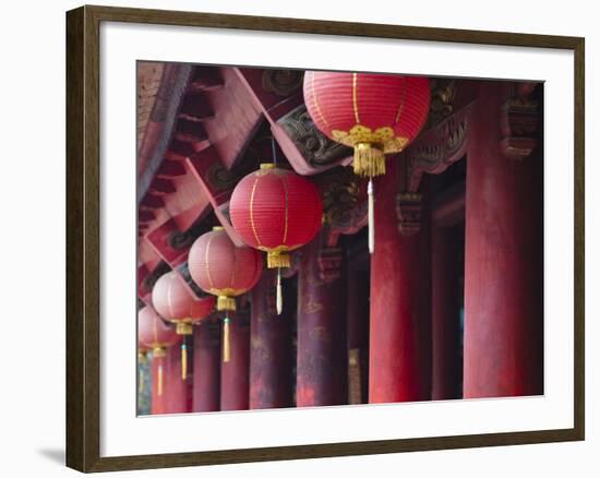 Inside Literature Temple, Vietnam-Keren Su-Framed Photographic Print