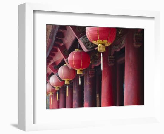 Inside Literature Temple, Vietnam-Keren Su-Framed Photographic Print