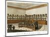 Inside Museum of Antique Cups from Count of Lamberg, 1780-1826-Benozzo Gozzoli-Mounted Giclee Print