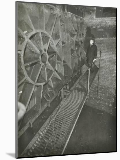 Inside of a Sewer, London, 1939-null-Mounted Photographic Print