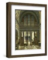 Inside of Roman Palace-Auguste Racinet-Framed Giclee Print