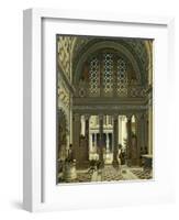 Inside of Roman Palace-Auguste Racinet-Framed Giclee Print