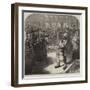 Inside Paris, a Sale by Auction in the Fish Market-Charles Joseph Staniland-Framed Giclee Print