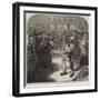 Inside Paris, a Sale by Auction in the Fish Market-Charles Joseph Staniland-Framed Giclee Print