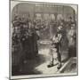 Inside Paris, a Sale by Auction in the Fish Market-Charles Joseph Staniland-Mounted Giclee Print