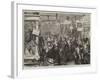 Inside Paris, the Horseflesh Market in the Halles Centrales-null-Framed Giclee Print