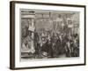 Inside Paris, the Horseflesh Market in the Halles Centrales-null-Framed Giclee Print