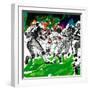 "Inside Pro Football," September 21, 1968-Paul Calle-Framed Giclee Print