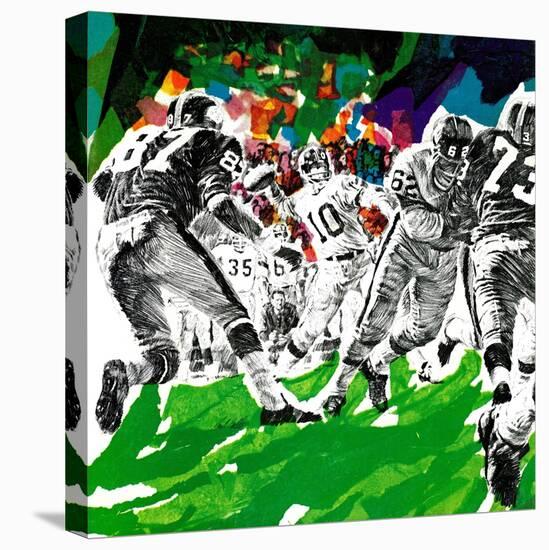 "Inside Pro Football," September 21, 1968-Paul Calle-Stretched Canvas