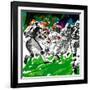 "Inside Pro Football," September 21, 1968-Paul Calle-Framed Giclee Print