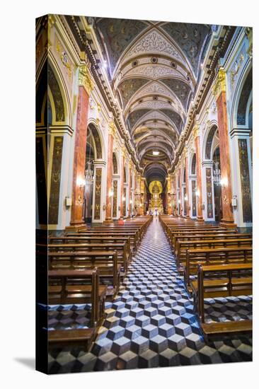 Inside Salta Cathedral, Salta, Salta Province, North Argentina, Argentina, South America-Matthew Williams-Ellis-Stretched Canvas