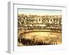 Inside the Amphitheatre at Nîmes, 1890-1900-null-Framed Photographic Print