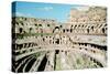 Inside the Colosseum, Rome, Italy-null-Stretched Canvas