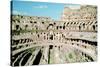 Inside the Colosseum, Rome, Italy-null-Stretched Canvas