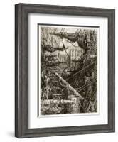 Inside the Docks, from 'London, a Pilgrimage', Written by William Blanchard Jerrold-Gustave Doré-Framed Giclee Print