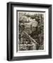 Inside the Docks, from 'London, a Pilgrimage', Written by William Blanchard Jerrold-Gustave Doré-Framed Giclee Print