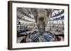 Inside the Dome of the Reichstag Building, Berlin, Germany-null-Framed Art Print