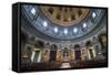 Inside the Frederik's Church (The Marble Church) (Marmorkirken)-Michael Runkel-Framed Stretched Canvas